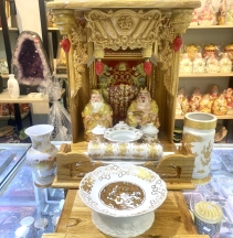 Ban thờ thần tài mệnh kim - mẫu số 4