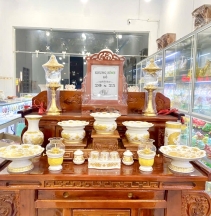 Set mẫu ban gia tiên trang nghiêm