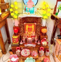 Ban thờ thần tại mệnh Hoả - Thổ