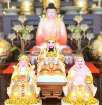 Tượng thần tài thổ địa thần tiền mệnh Thổ 
