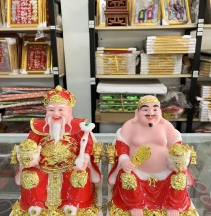 Thần tài Thổ địa mệnh Hoả - Thổ 