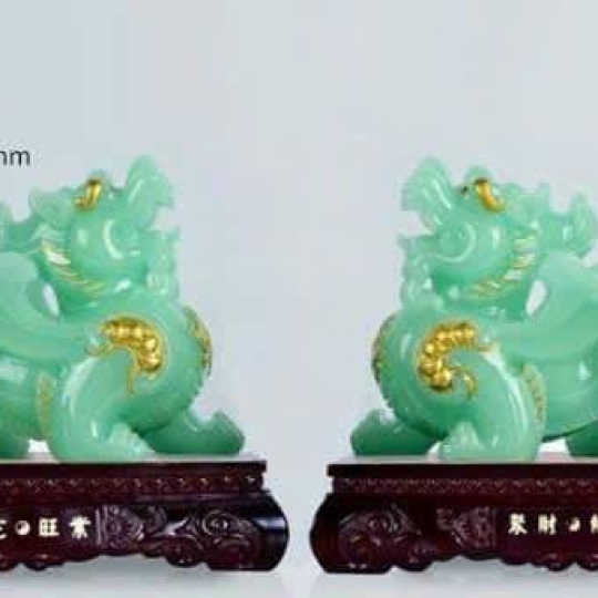 Cặp Tỳ hưu đá cánh tiên
