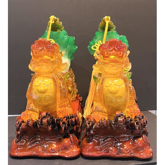 Tỳ hưu kéo bắp cải vàng