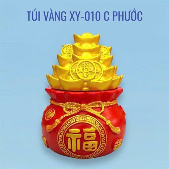 Hũ Tài lộc trong ban thần tài 