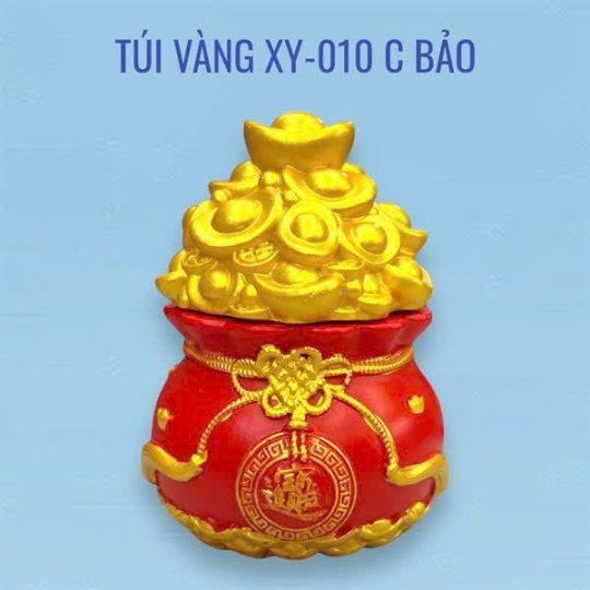 Hũ Tài lộc trong ban thần tài 