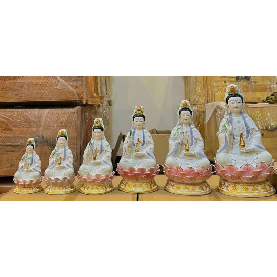 Quan âm hồng liền 