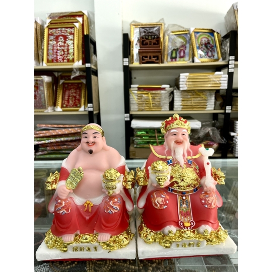 Thần tài Thổ địa mệnh Hoả - Thổ 