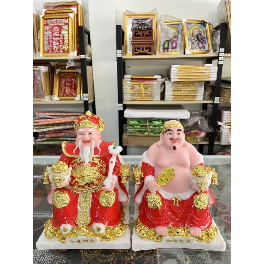 Thần tài Thổ địa mệnh Hoả - Thổ 