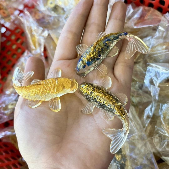 Cá koi tam tài ngũ phúc 