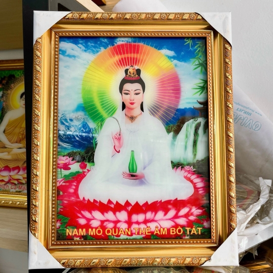 Tranh mẹ Quan Âm 