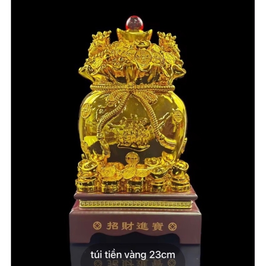 Túi tiền Tam Bảo 