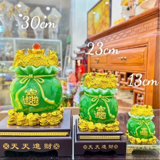 Túi tiền Tam Bảo 
