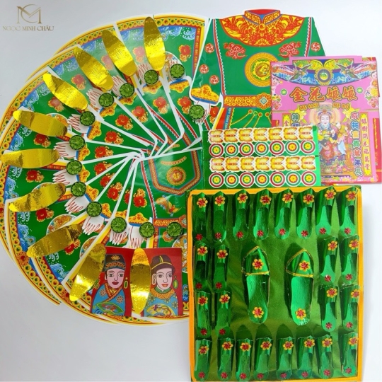 Giấy tiền cúng thôi nôi 