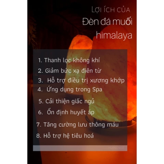 Đèn muối himalaya