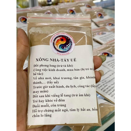 Xông nhà trầm bột sạch gói