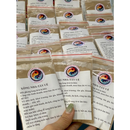 Xông nhà trầm bột sạch gói